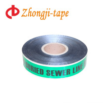 green sewer line underground detectable tape